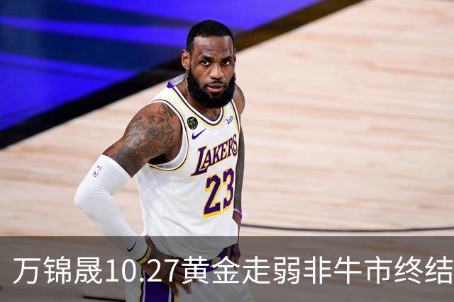万锦晟10.27黄金走弱非牛市终结，11月或将有反弹出现！